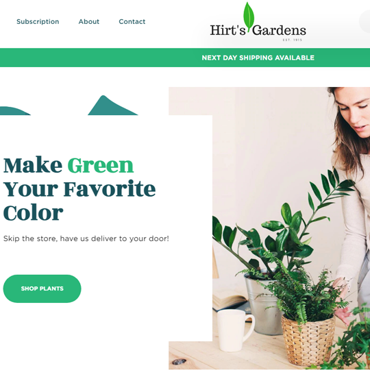 Hirt's Gardens Home Page